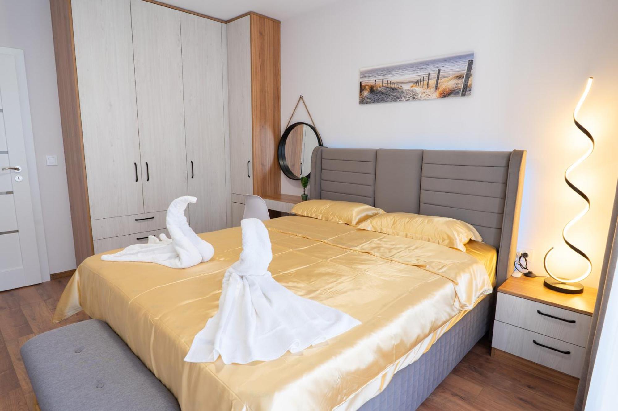 New Modern & Cozy Apartment With Free Private Parking And Ev Charging Station 瓦爾納 外观 照片