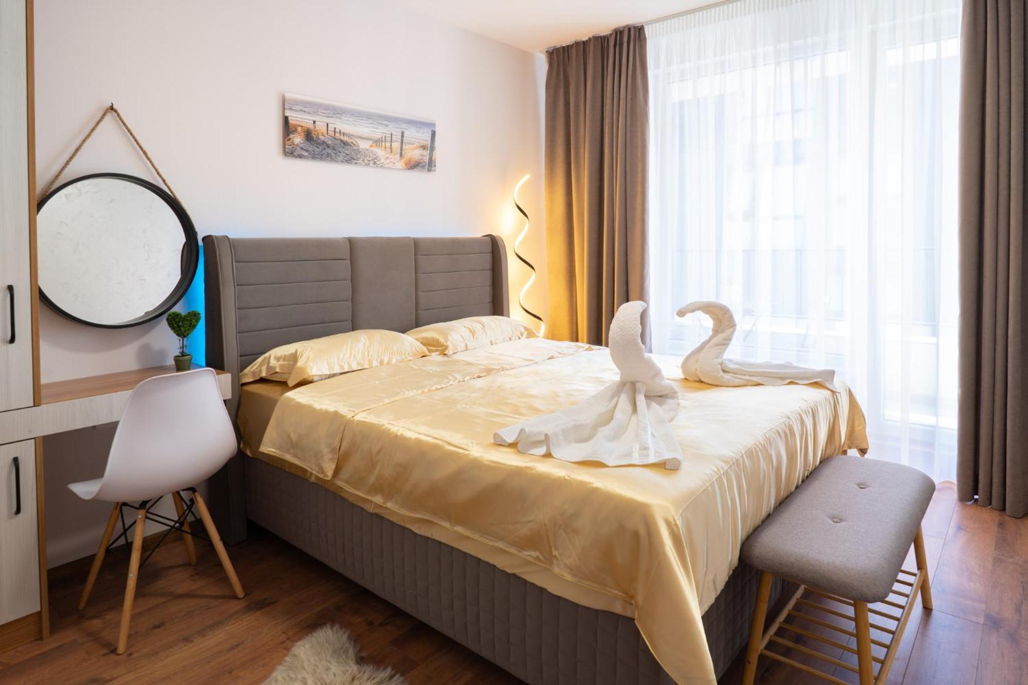 New Modern & Cozy Apartment With Free Private Parking And Ev Charging Station 瓦爾納 外观 照片
